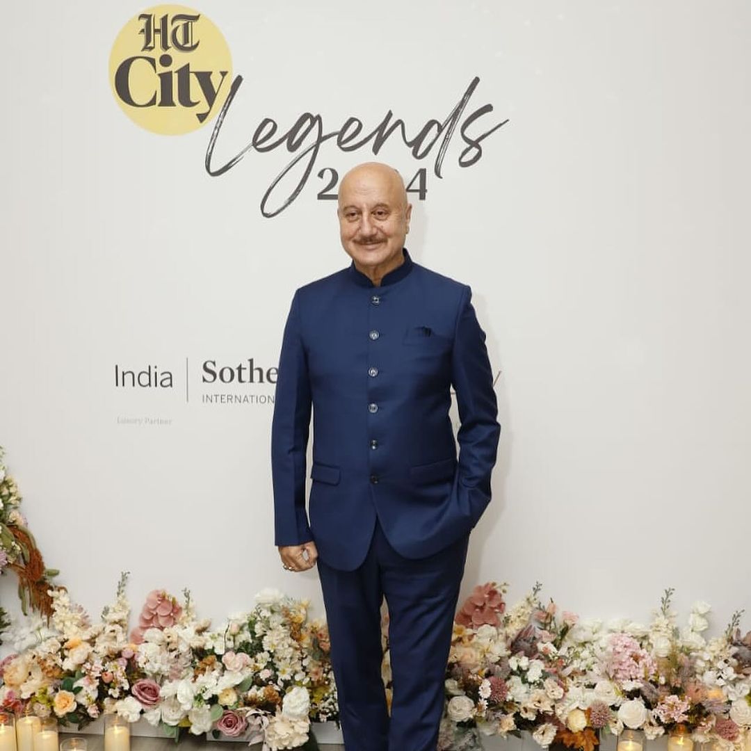 Anupam Kher Recognized as a Legend by Hindustan Times on Their 25th Anniversary